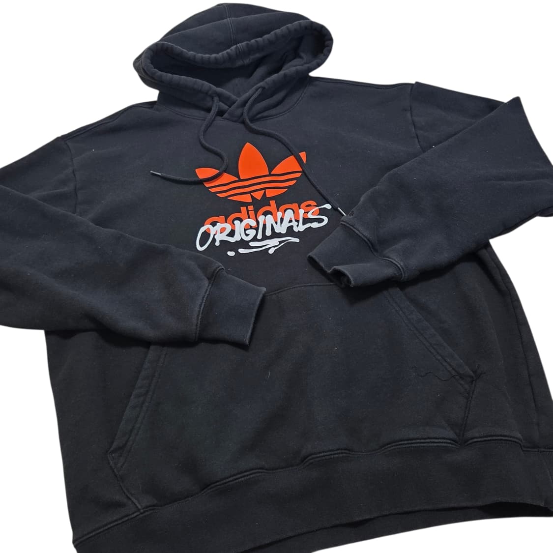 Adidas 아디다스 오리지널 파이어버드 빅로고 후드 티셔츠 상품이미지3