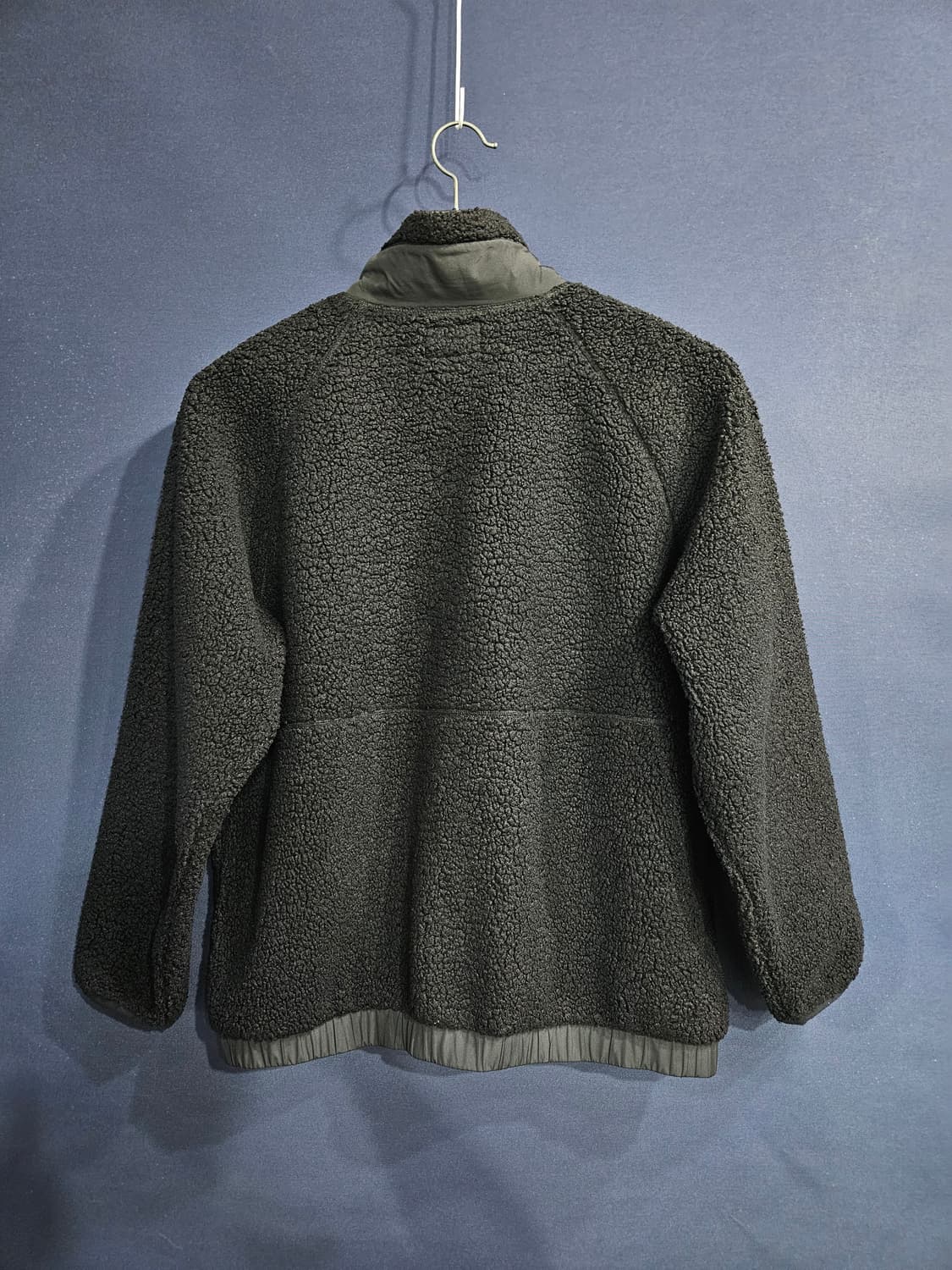 키르시 블랙컬러 남성 오버핏 95 뽀글이 자켓 상품이미지2