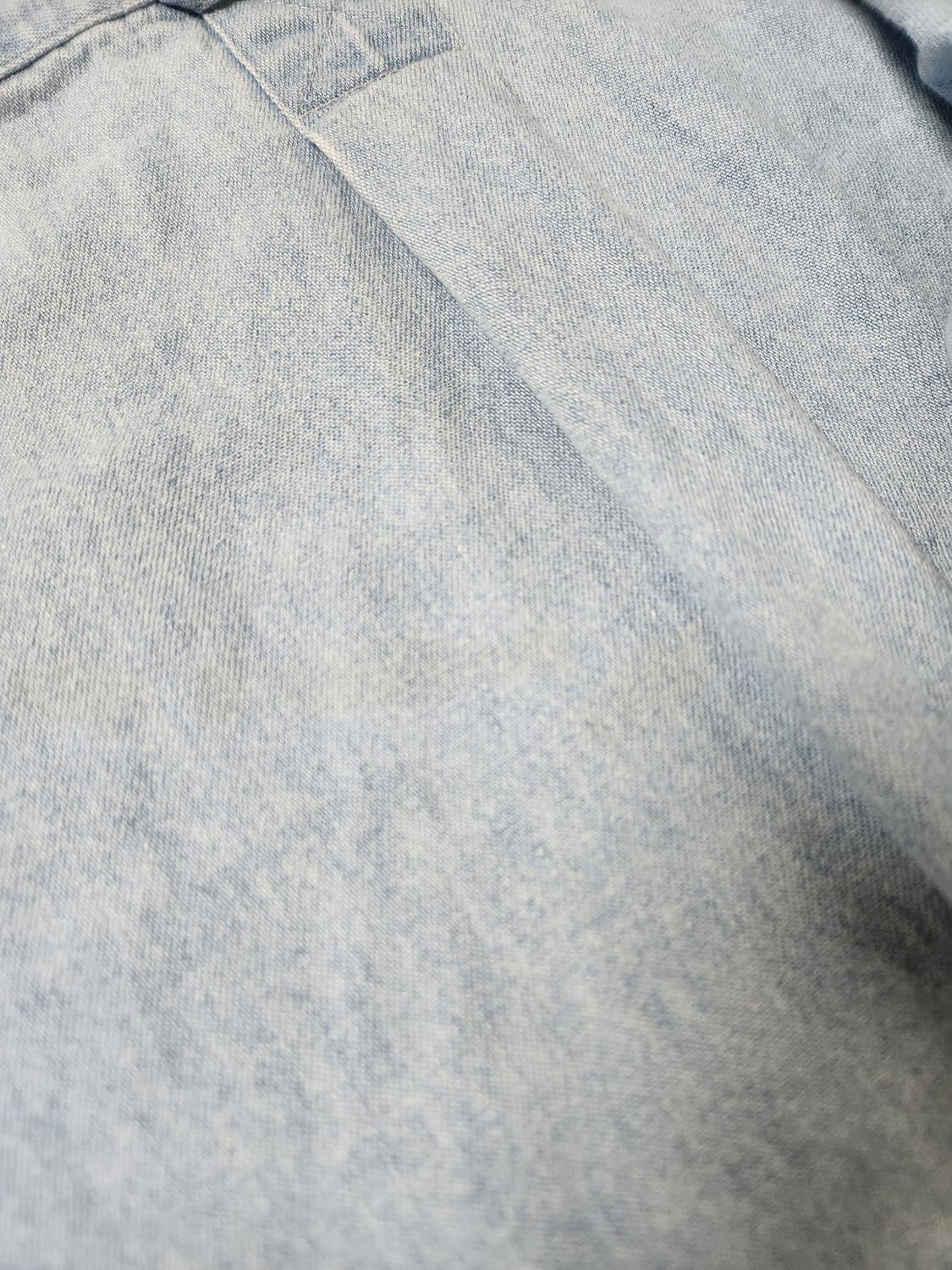 칼하트Carhartt 카라 배색 데님 셔츠 L - S198 상품이미지9