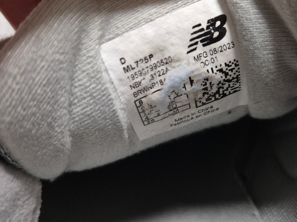 뉴발란스 725 그레이 260mm 상품이미지10