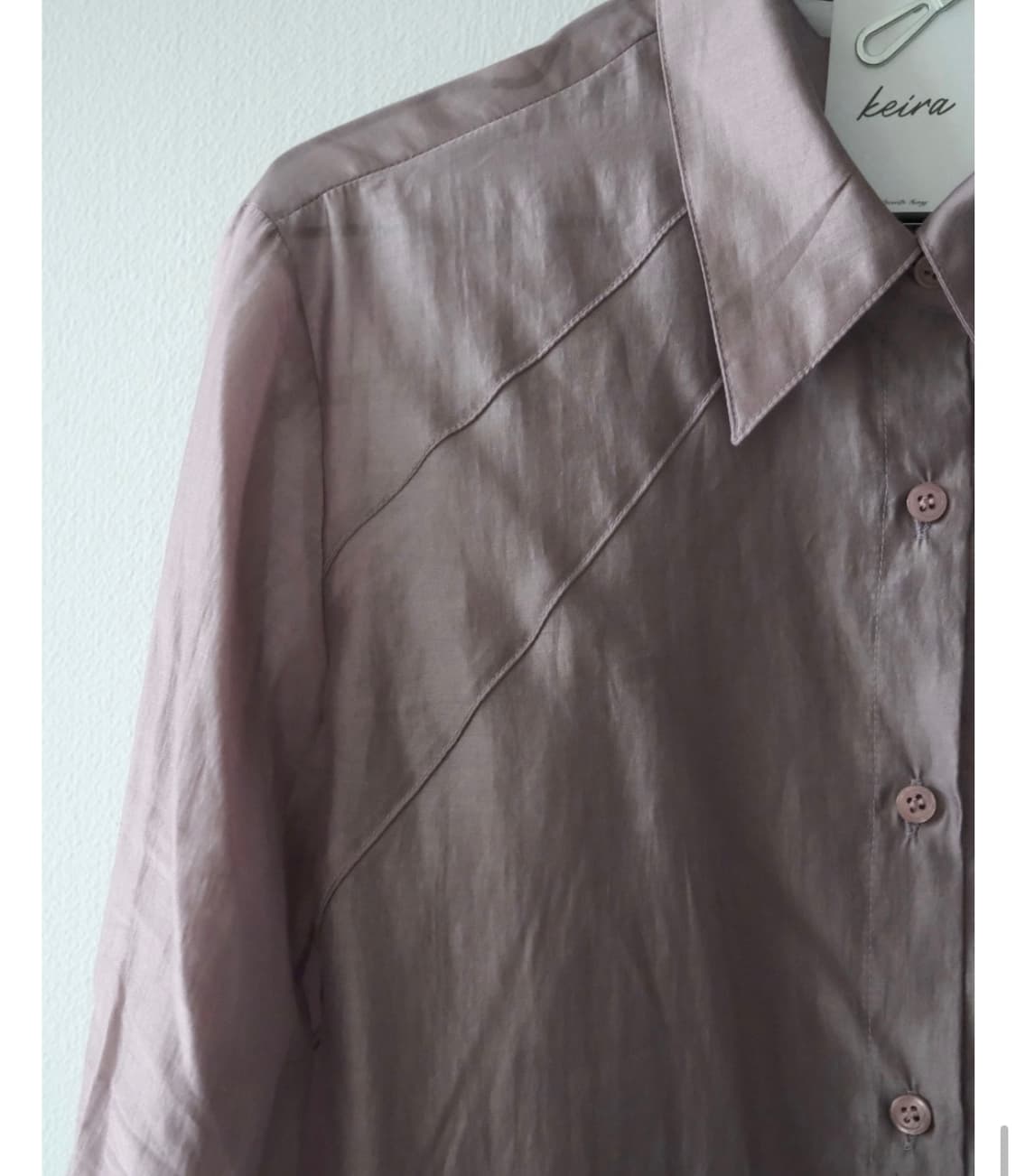 Keira Purple Blouse 상품이미지6