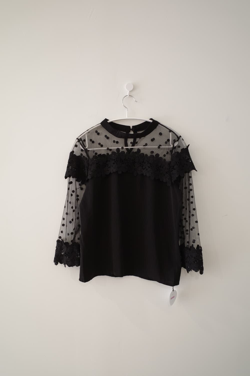 Crochet see-through top  상품이미지6