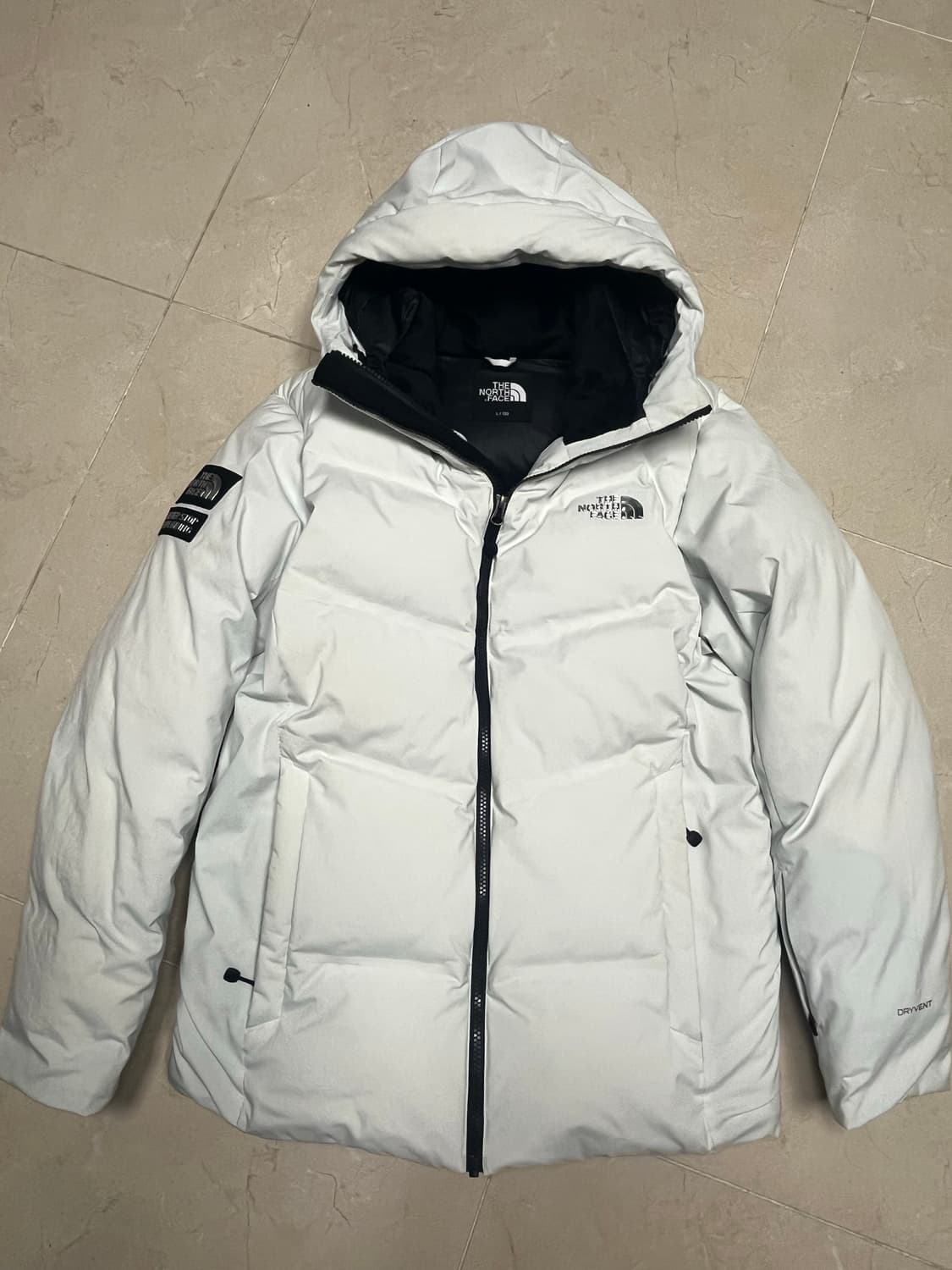 노스페이스 스노우시티 다운패딩 화이트 L사이즈 상품이미지2