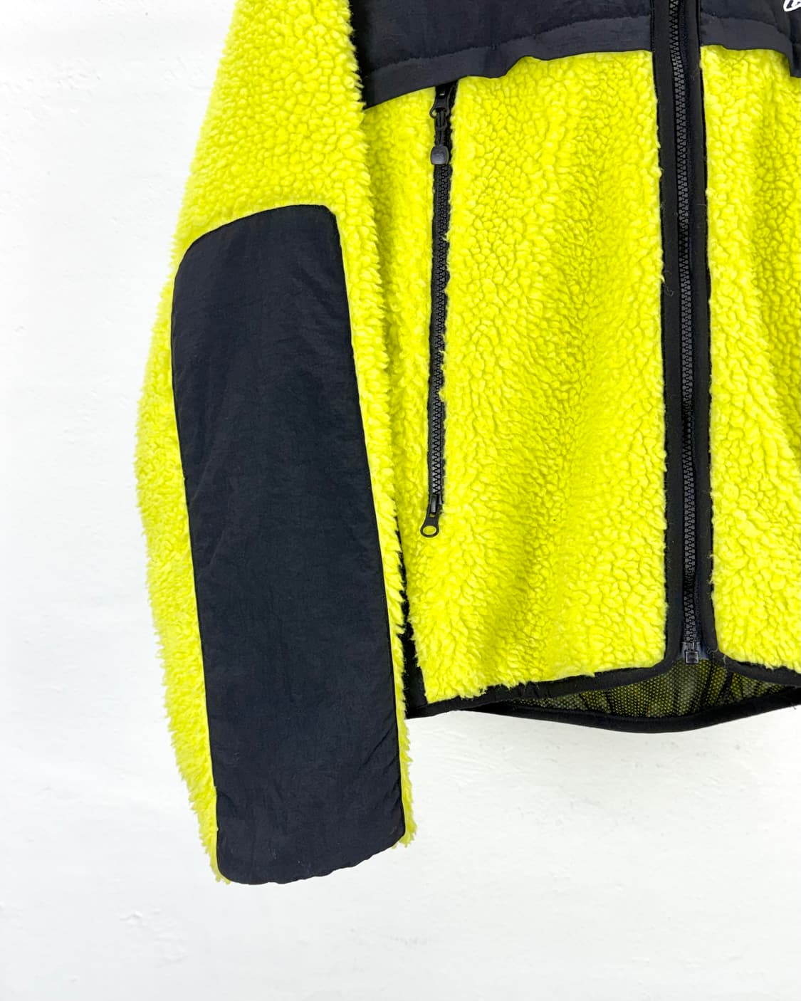 스투시 라임 셰르파 패널드 후디 자켓 상품이미지4