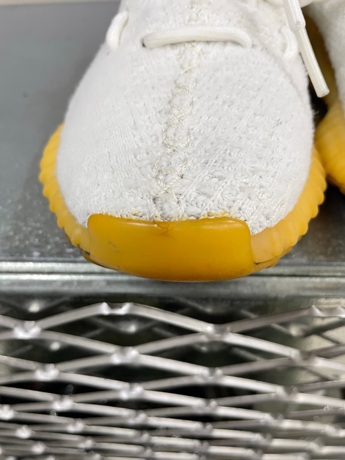 아디다스 이지 부스트 350 크림 트리플 화이트 260 (gr-4351) 상품이미지7