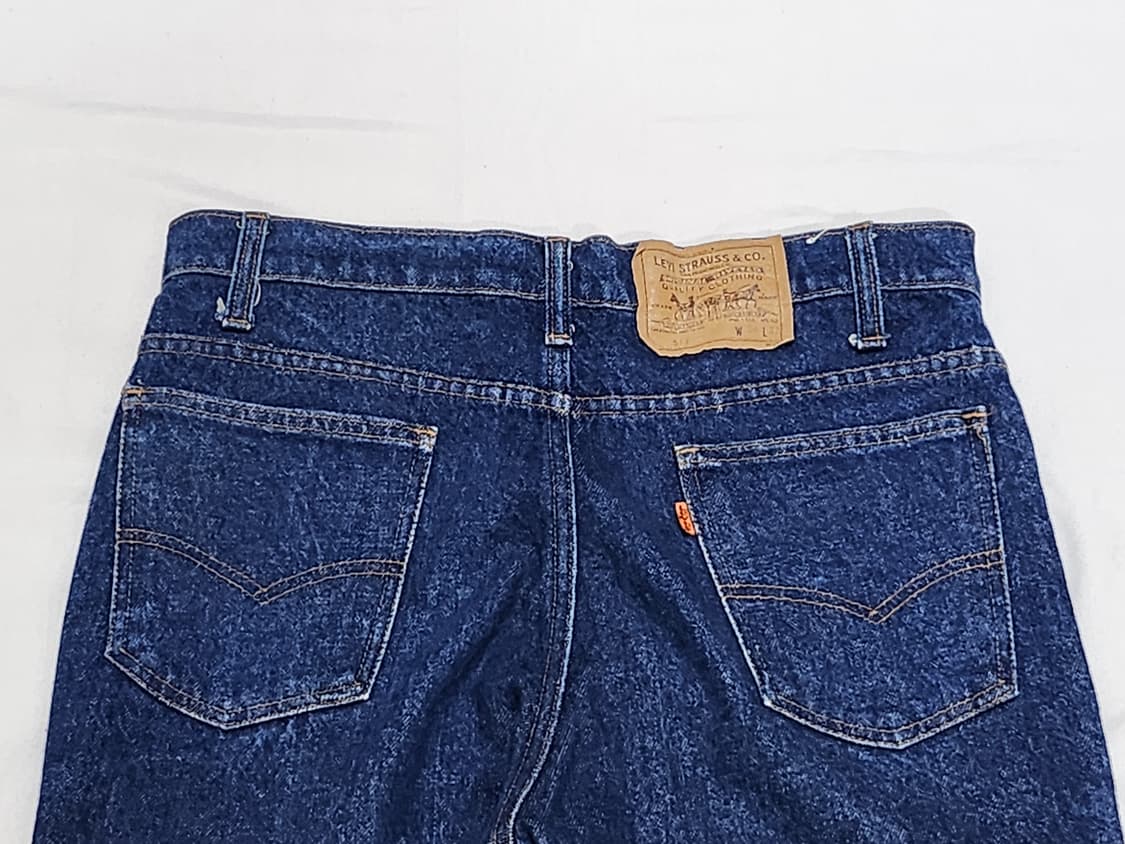 리바이스 80s USA 빈티지 클래식 부츠컷 데님 팬츠 상품이미지4