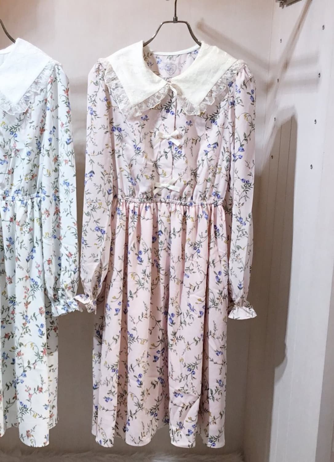 허니 시나몬 빈티지 원피스 꽃무늬 일브 일본 브랜드 양산형 로리타 상품이미지1