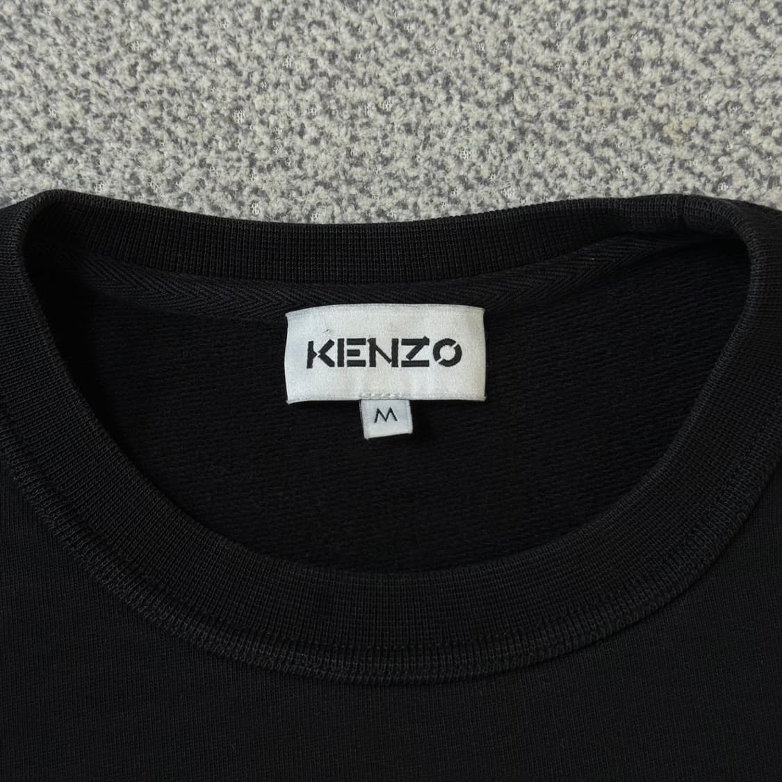 KENZO 겐조 블랙 타이거 자수 맨투맨 M 상품이미지4