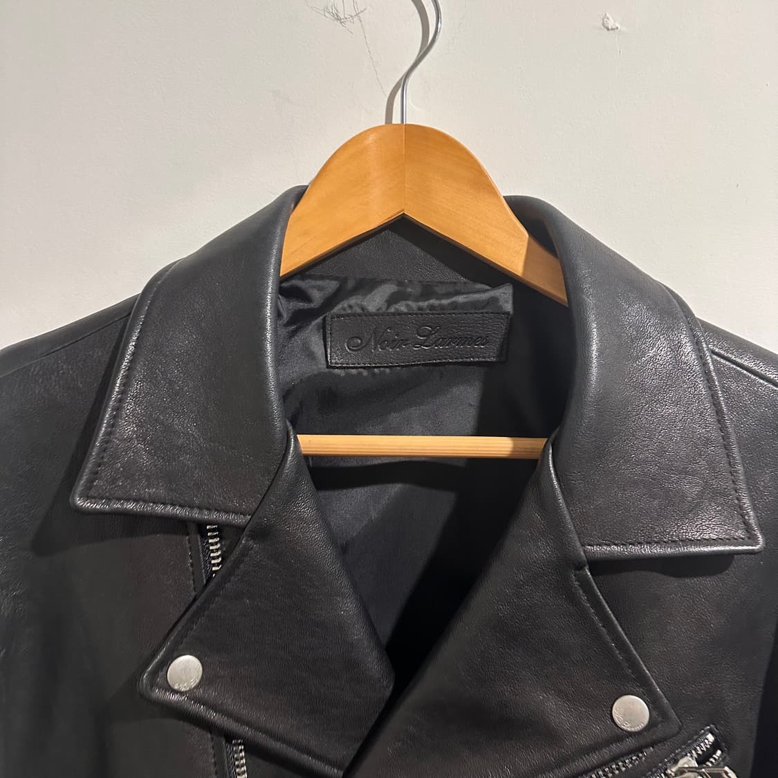 느와르라르메스 레더 자켓 상품이미지2