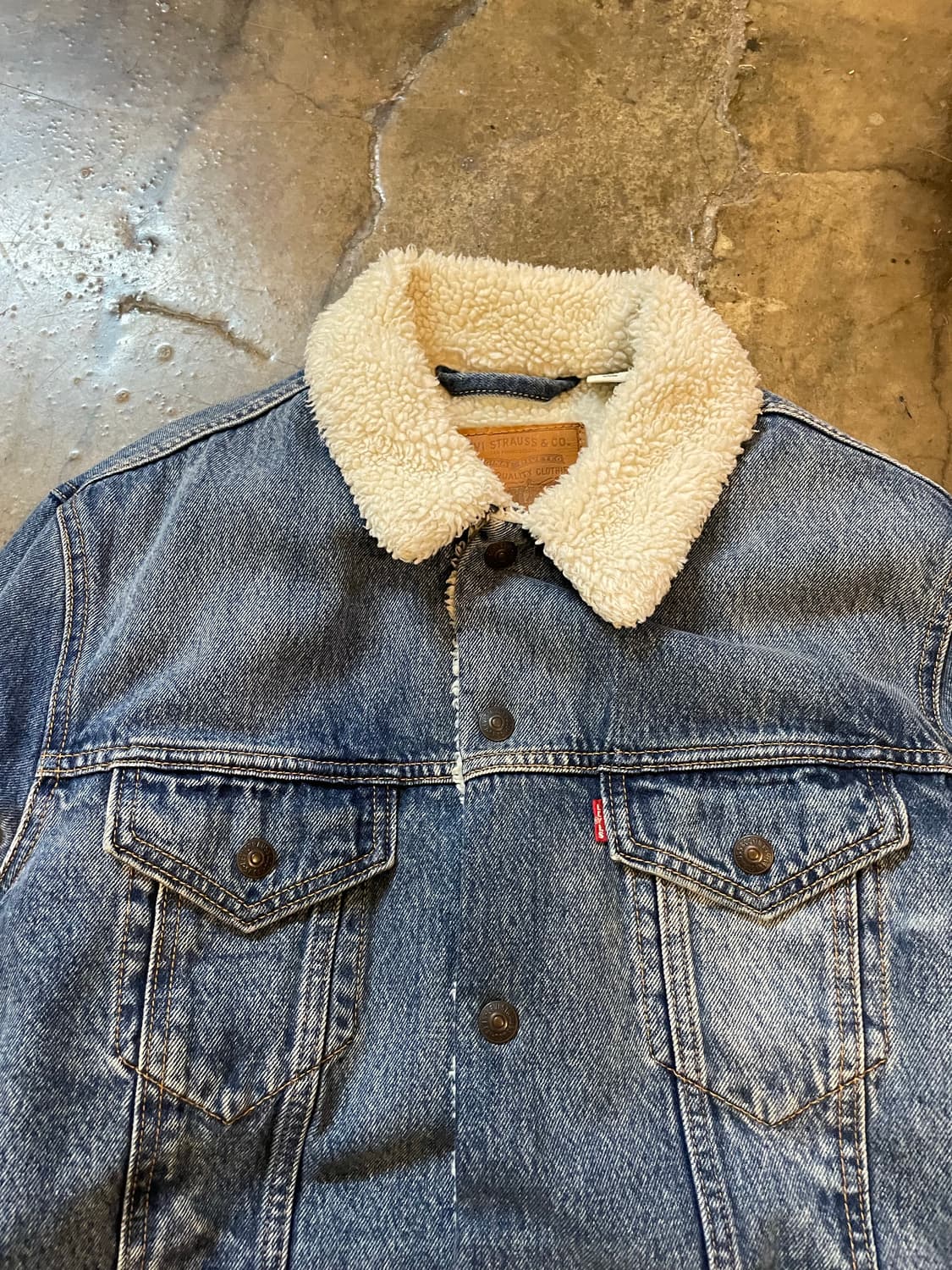 리바이스 big E 쉐르파 데님 자켓 상품이미지2