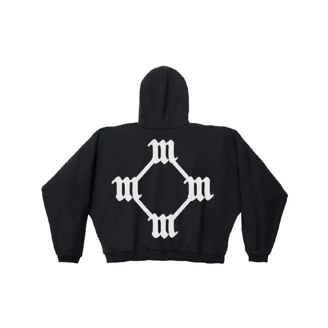 [1,2,3] YEEZY HD-01  SHMG 올데이 후드 티셔츠 블랙 상품이미지1