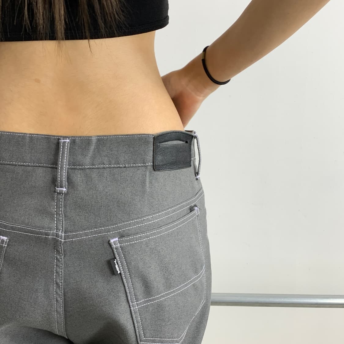 지에다 플레어핏 폴리 슬랙스 상품이미지6