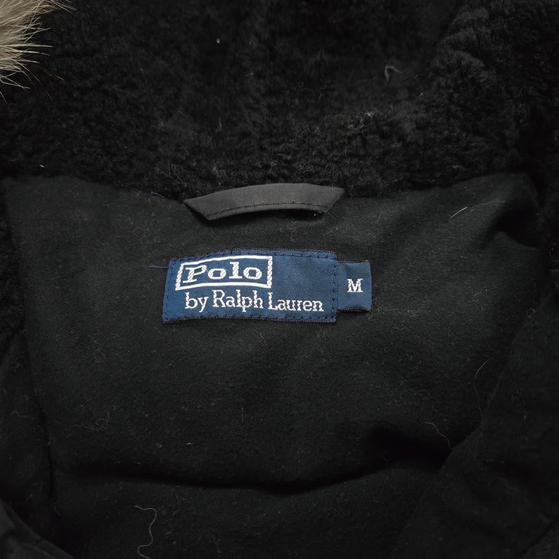 M 폴로랄프로렌 N3B 야상 코요테퍼 다운 자켓 블랙 상품이미지2