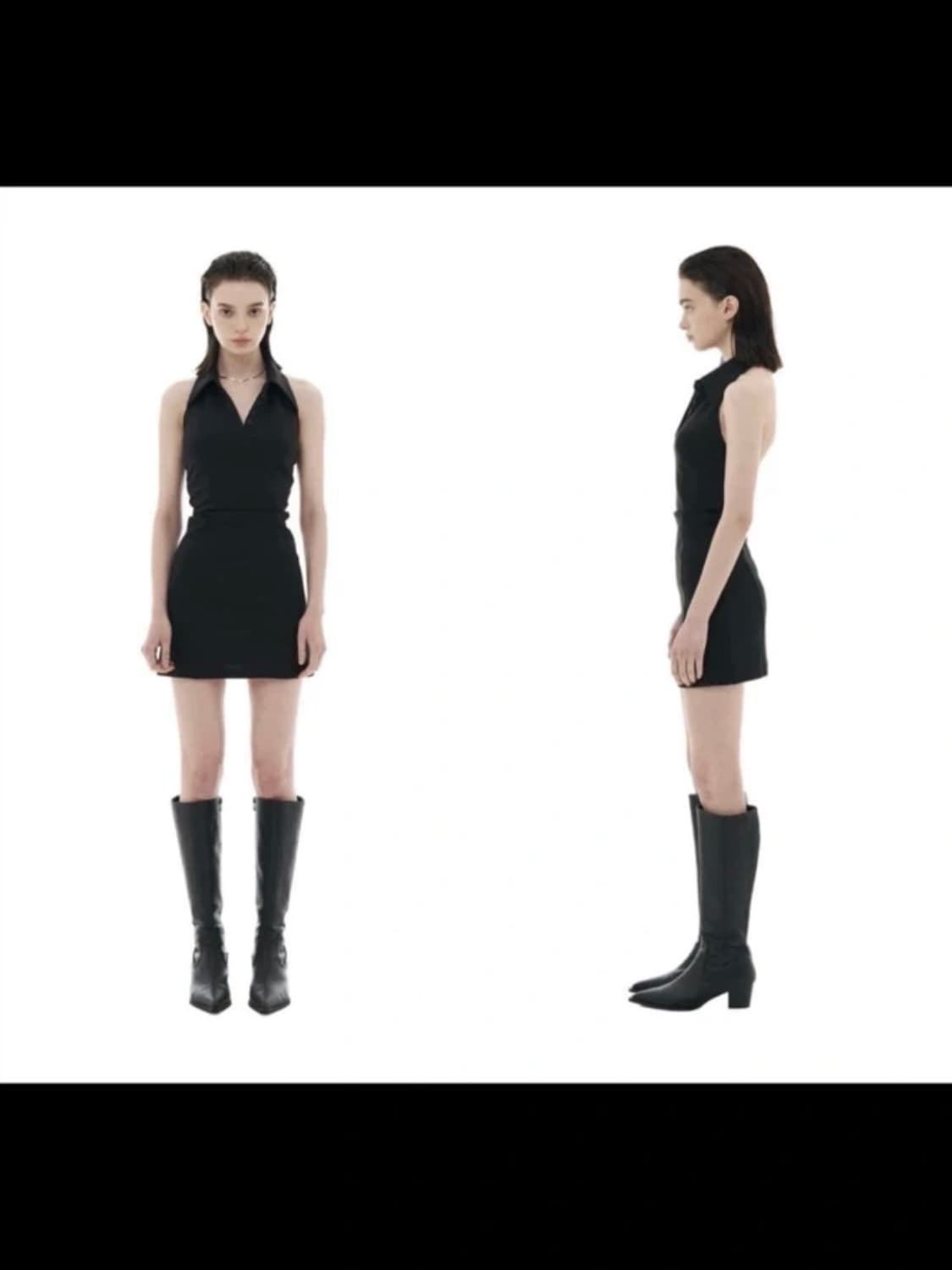 보헤미안 서울 홀터넥 원피스 상품이미지2