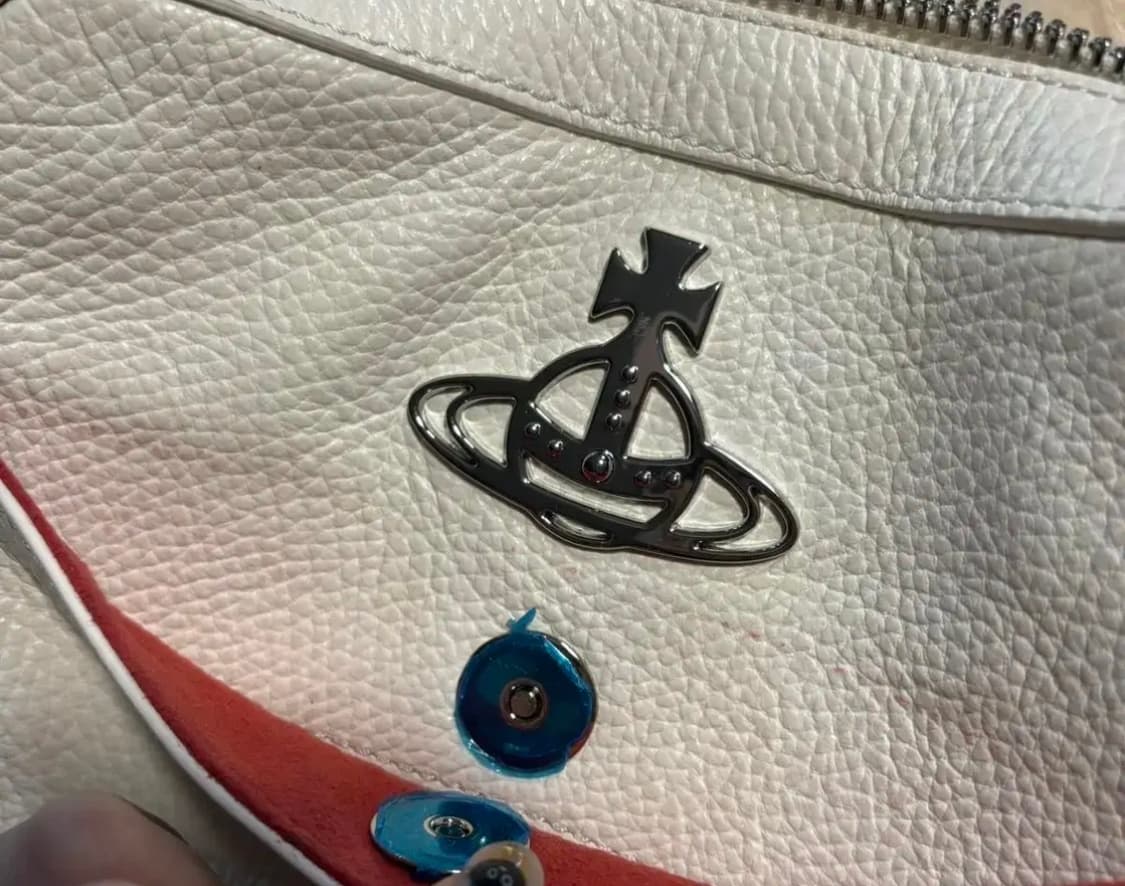 비비안웨스트우드 가방 숄더백 화이트 비비안웨스트우드 레이첼 상품이미지3