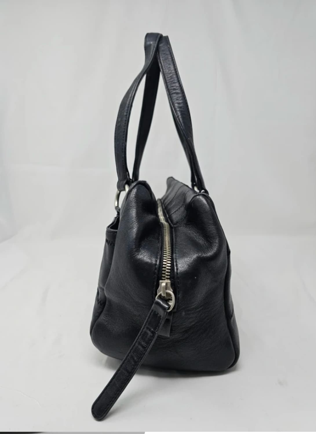 정품 샤넬 캐비어 정방 볼링 토트백 상품이미지5