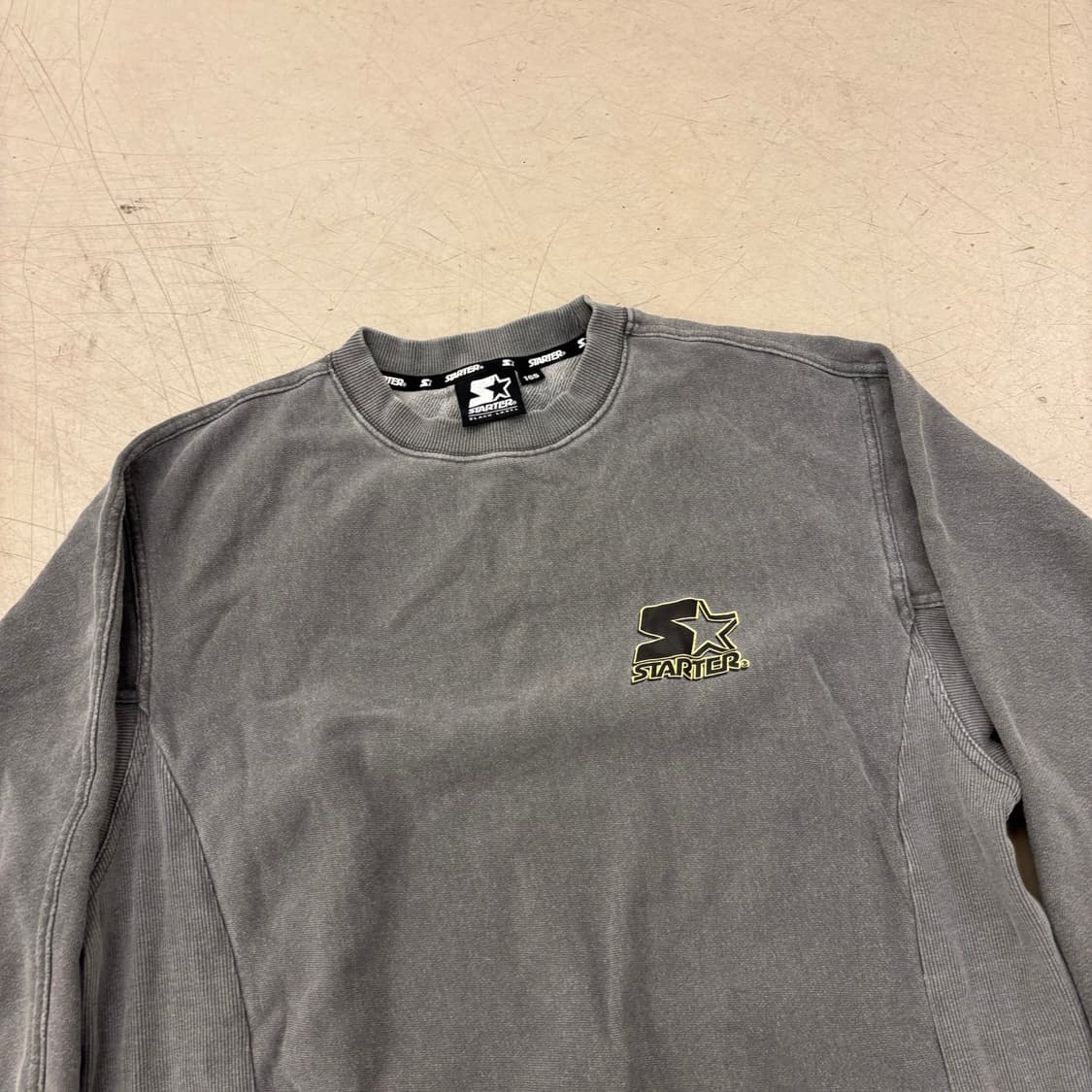 스타터 피그먼트 빅로고 맨투맨 상품이미지3