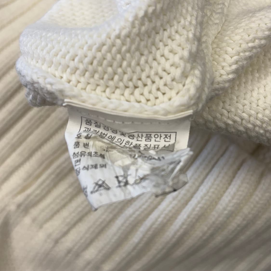 L 랄프로렌골프 빅포니 크림 니트 집업  상품이미지5