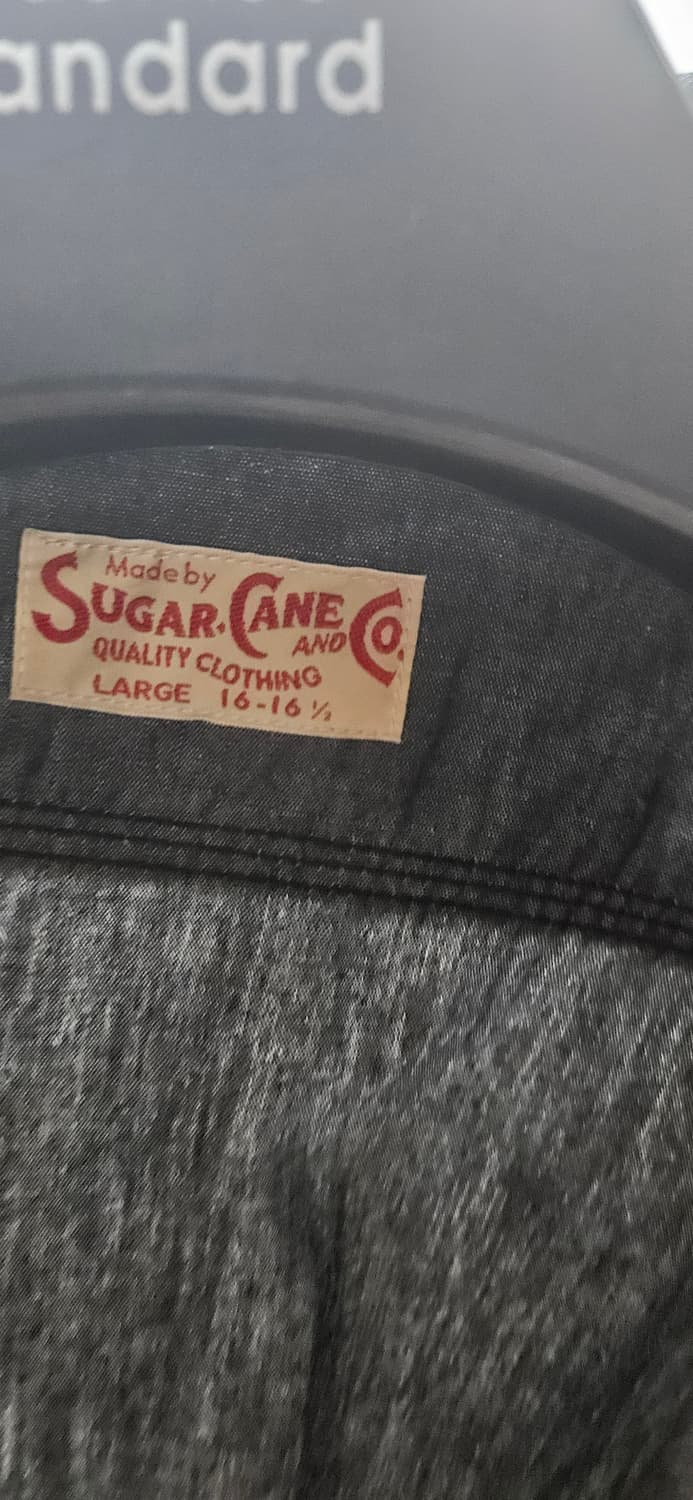 슈가케인 블랙 샴브레이 라지  상품이미지2