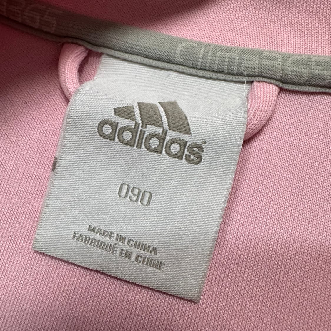 Name : 아디다스 시그니처로고 핑크컬러 사이드라인 져지 :) 상품이미지3