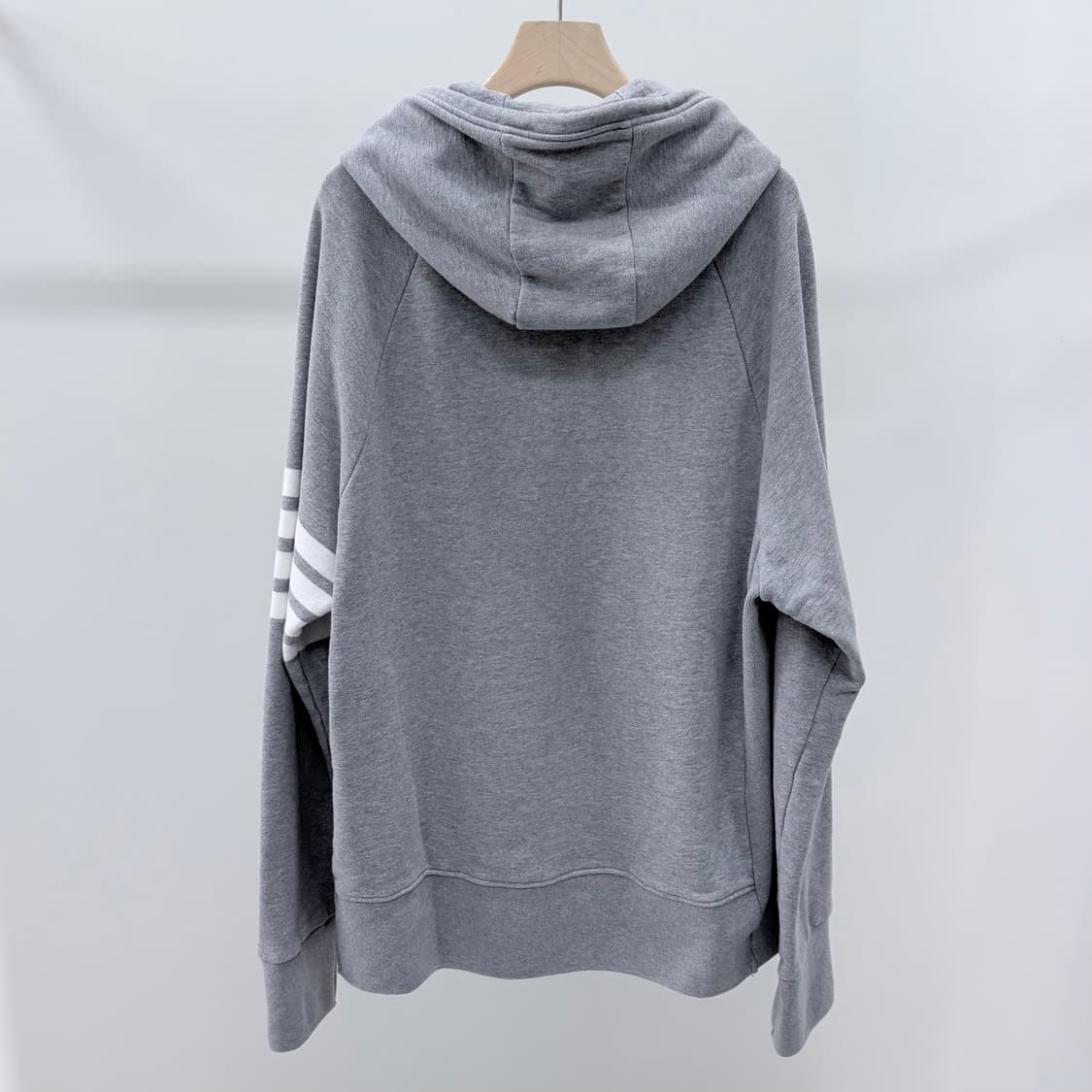 [S급/7] 톰브라운 사선완장 후드집업 그레이 상품이미지5