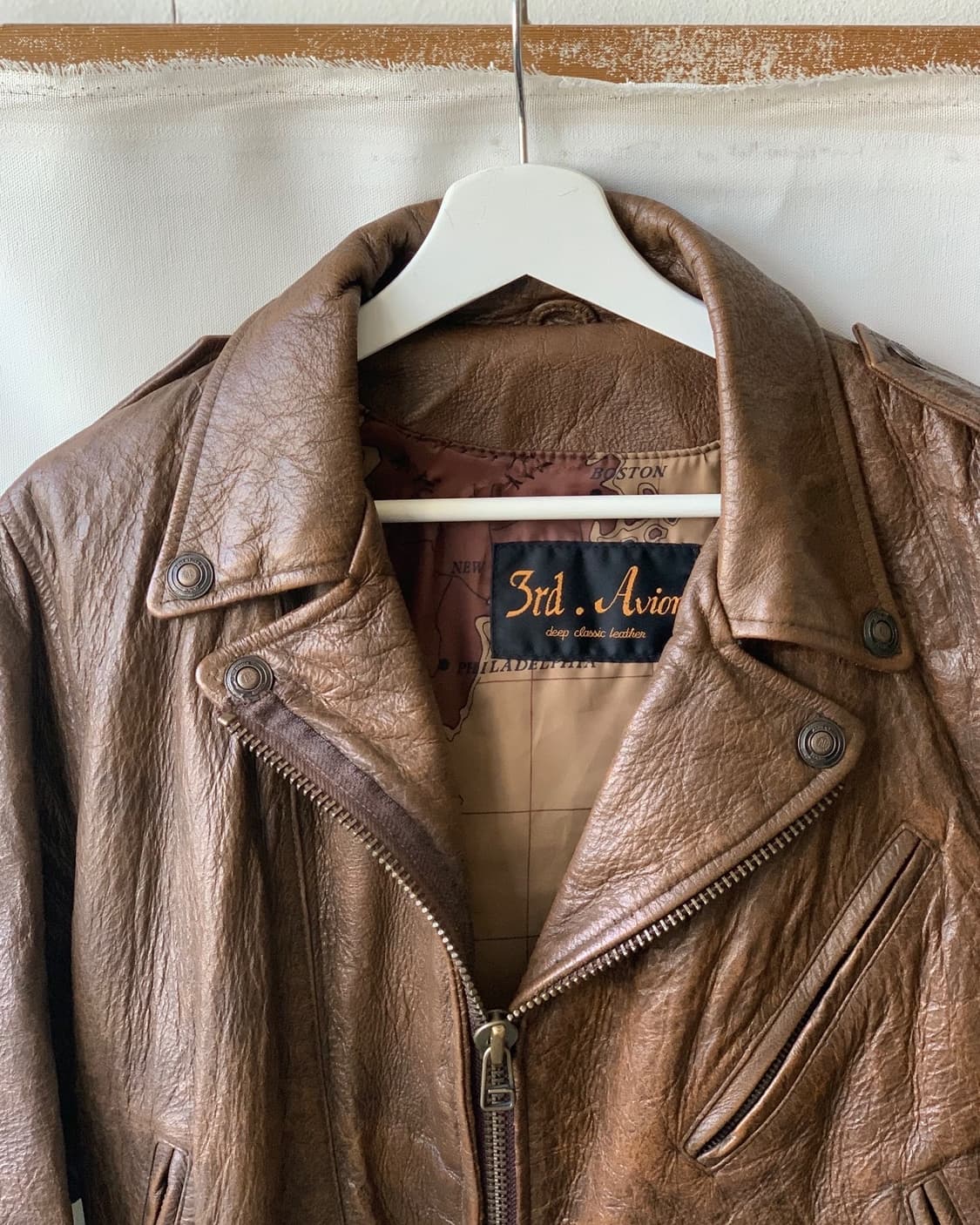 [3rd. Avion] sheepskin leather jacket 상품이미지5