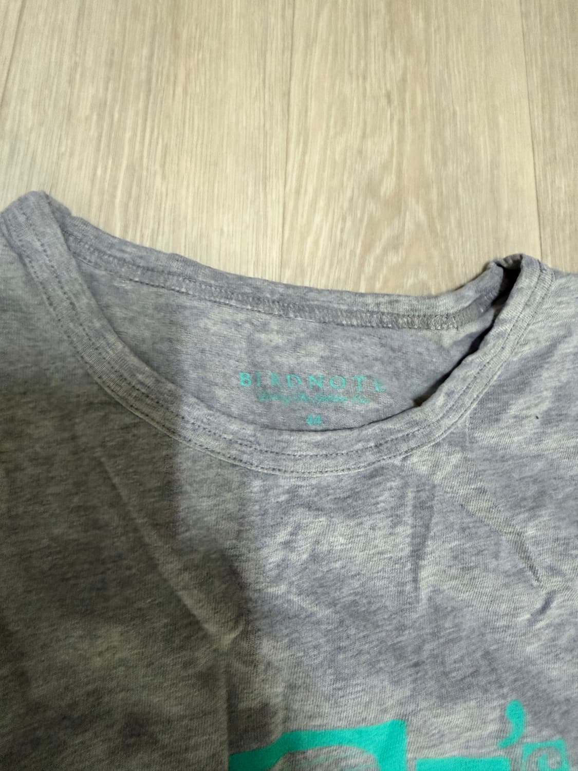 버드노트 반팔 그레이44 상품이미지2