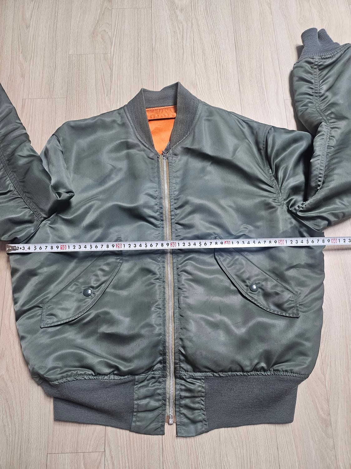 70s 미군오리지날 항공자켓 L2B 미듐 상품이미지10