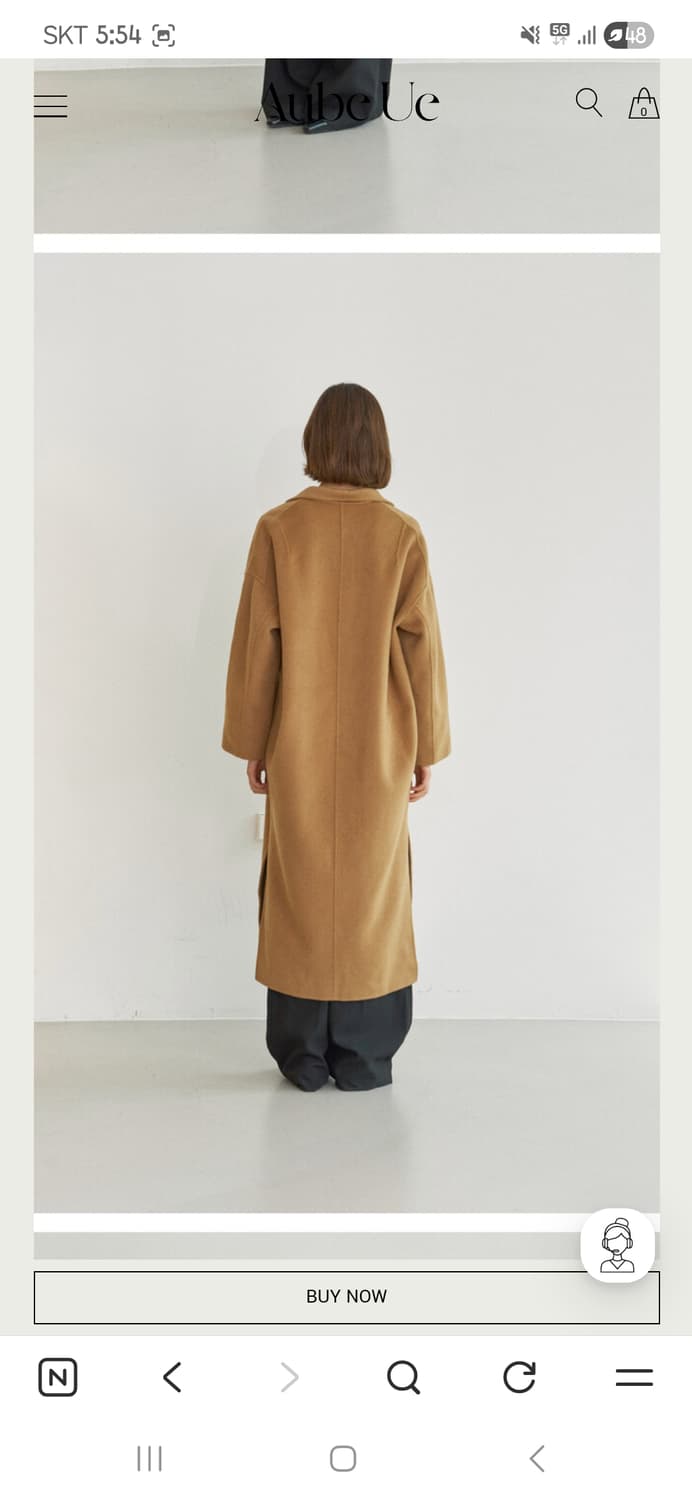 핸드메이드코트 (새상품.택있음.56만) 상품이미지2