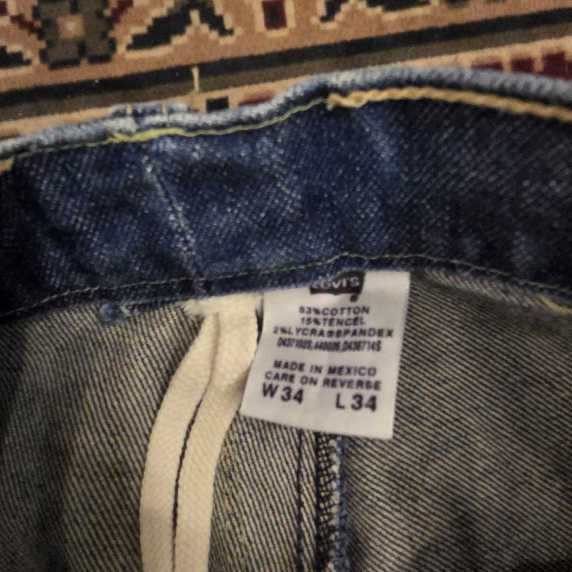 리바이스 엔지니어드진 33-34 사이즈 상품이미지3