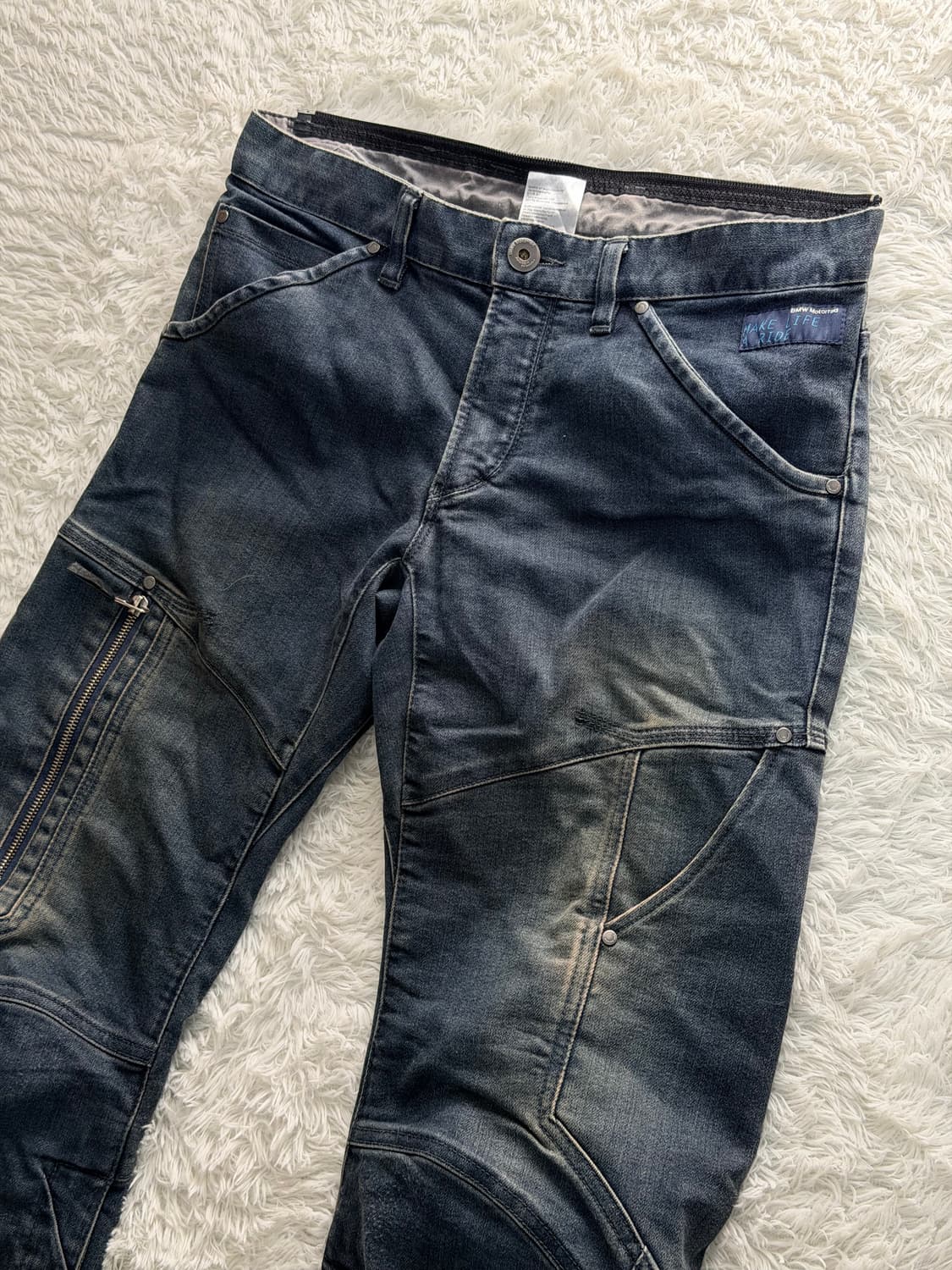 BMW Motorrad 라이딩 청바지 32 (보호대 포함) 상품이미지5