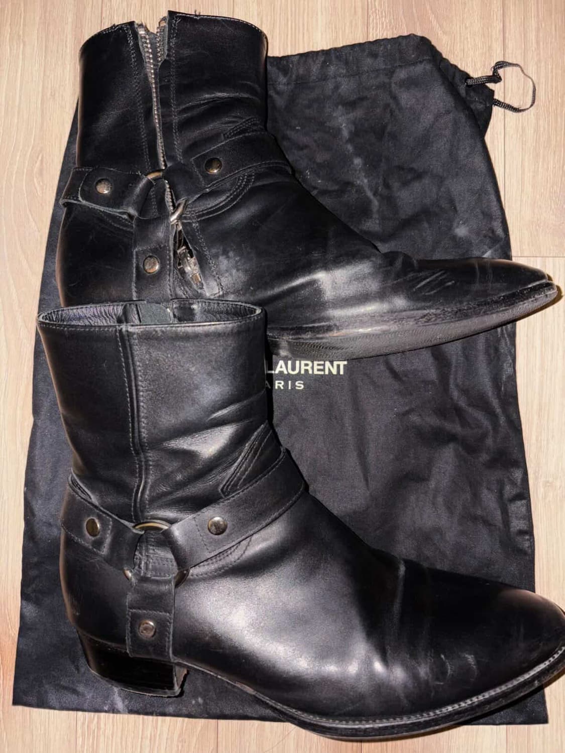 생로랑 와이어트 하네스 부츠 42 상품이미지1