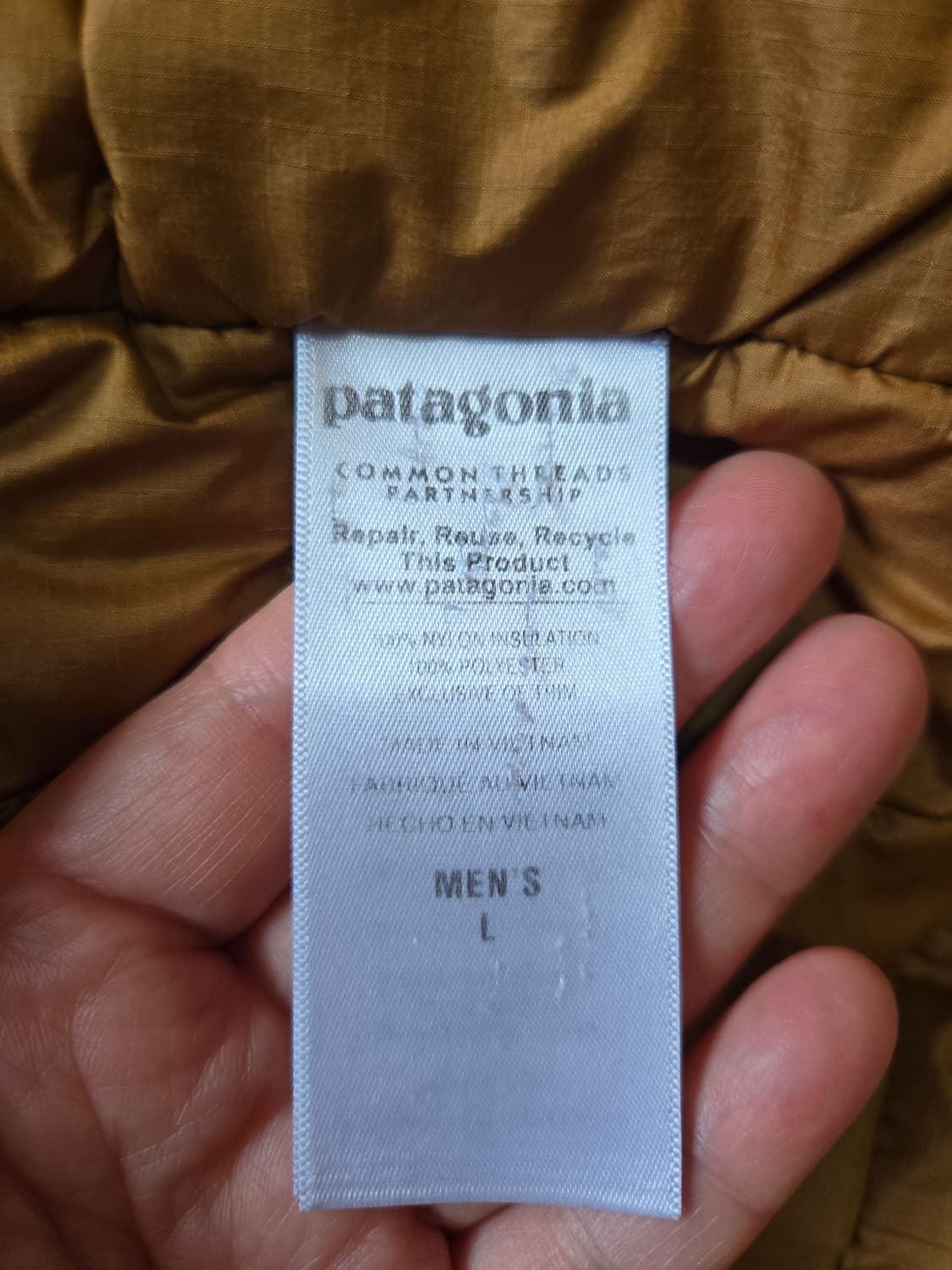 파타고니아 스톰드리프트 야상 패딩 카키 올리브 상품이미지8