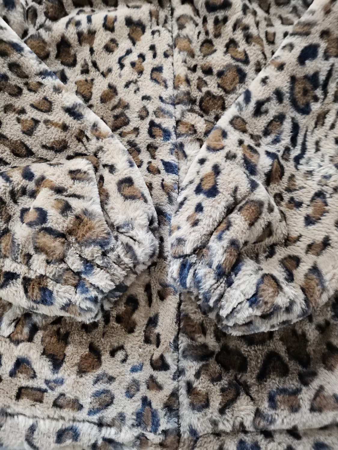 여성 빈티지 레오파드 호피 후리스 자켓  free 상품이미지2