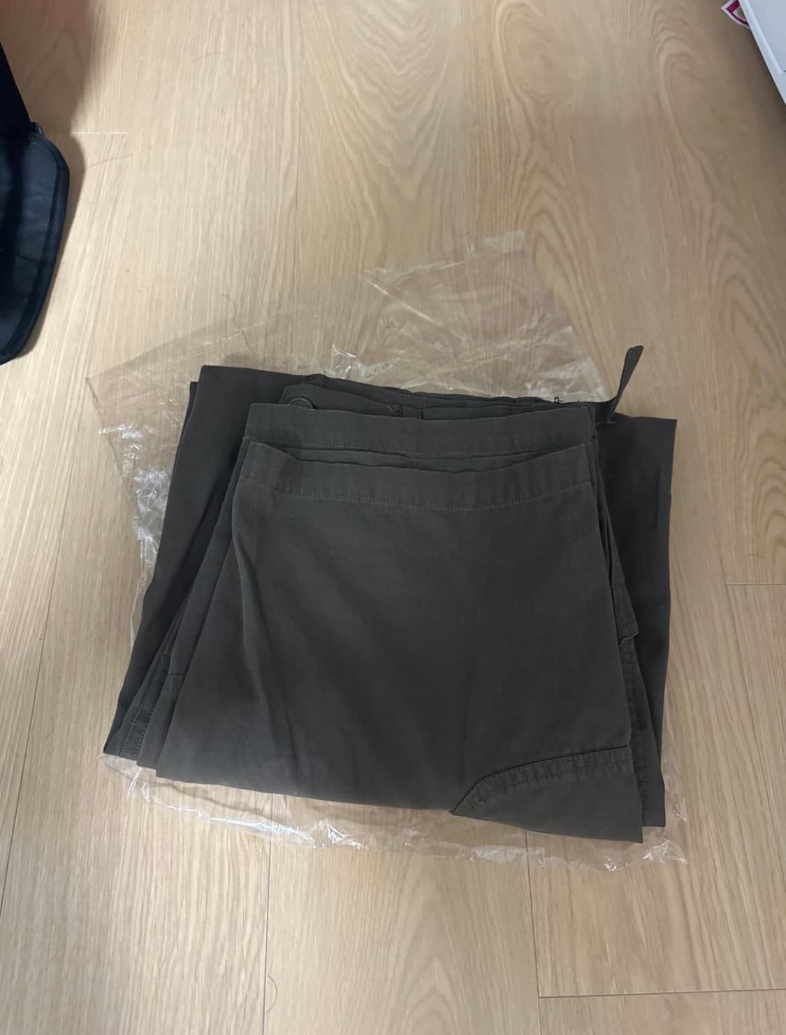 노운 커브드 치노팬츠 카키브라운 0사이즈 상품이미지3