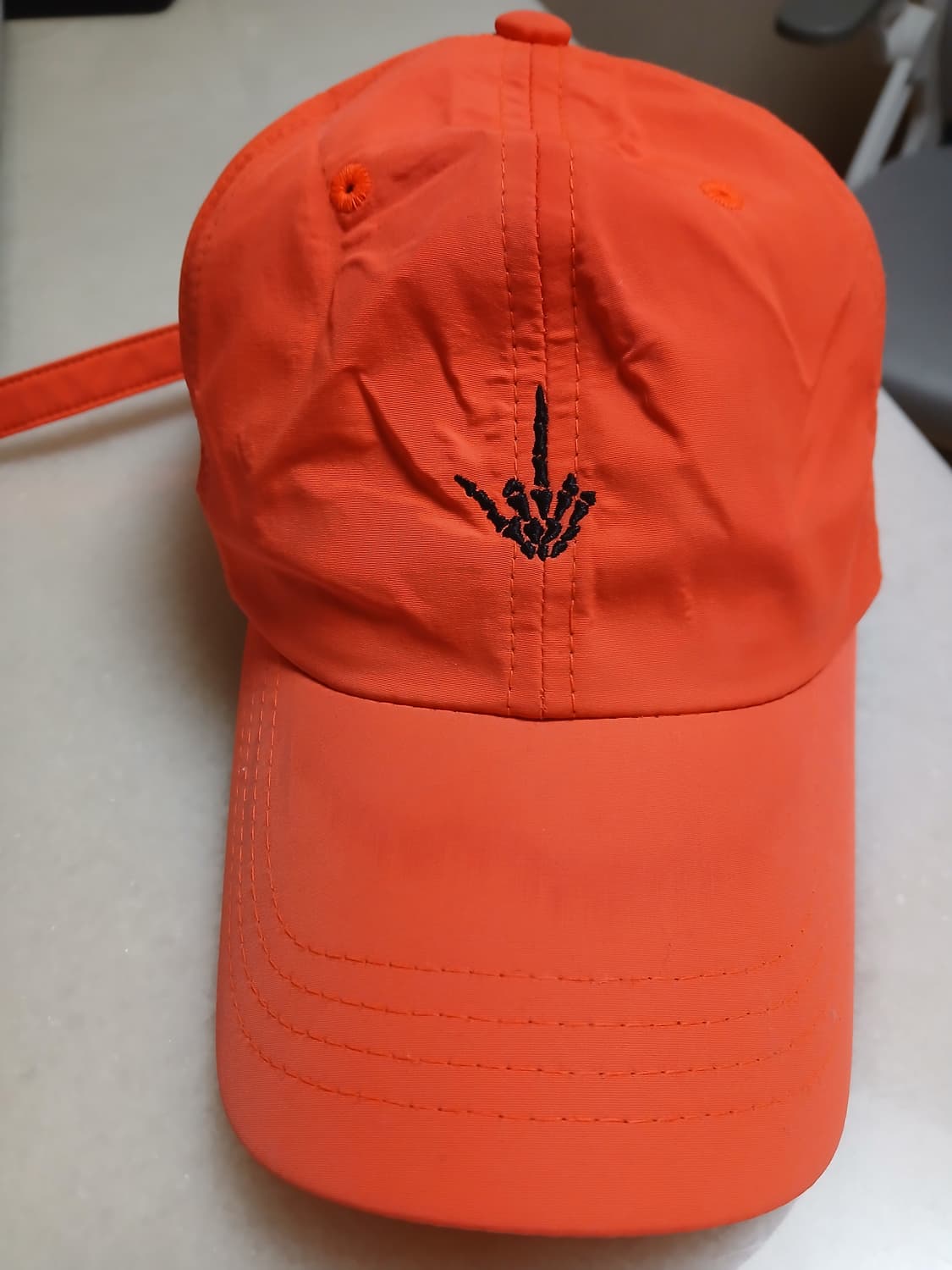 스티그마 STIGMA 정품 Fxxk 베이스 네온 오렌지 볼캡 야구 모자 상품이미지6