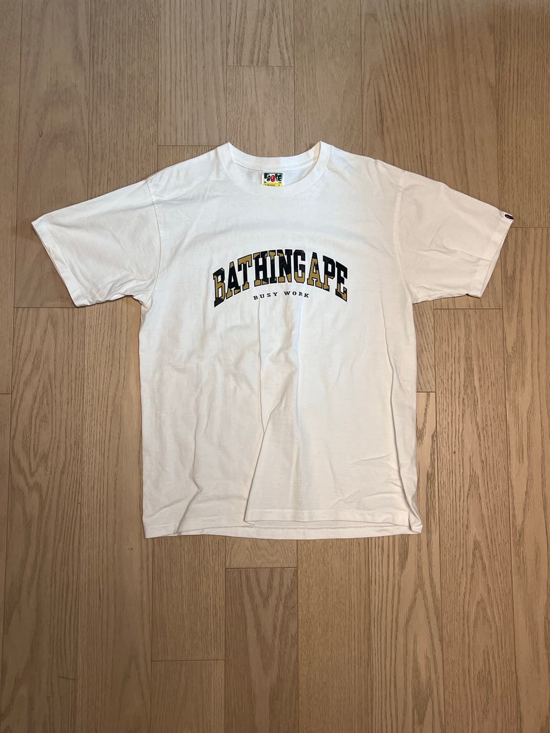 베이프 카모 로고 티셔츠 상품이미지1