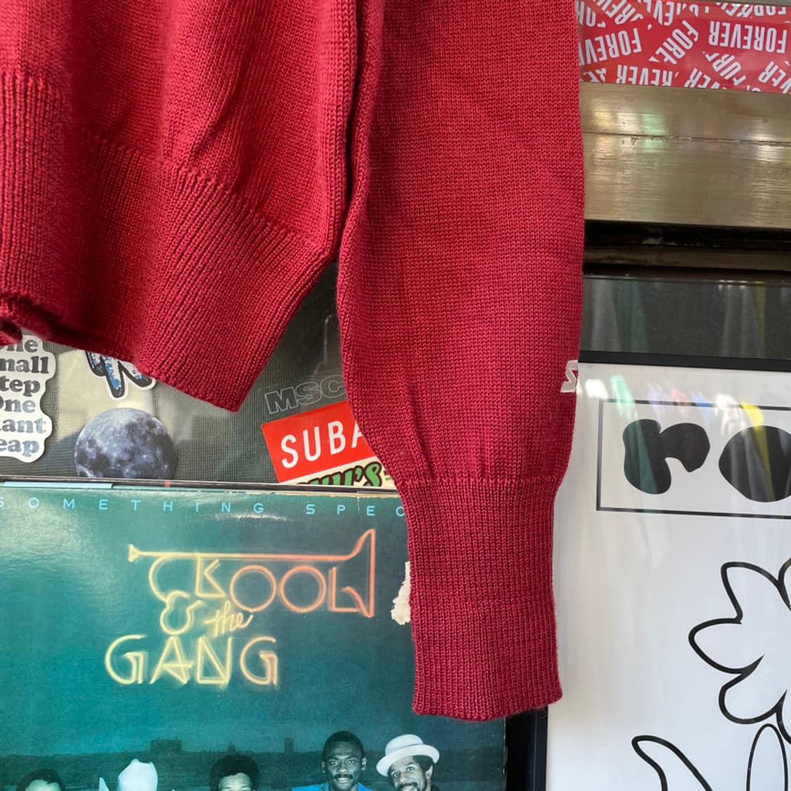 90s CoopersTown Cleveland Wool Sweater 상품이미지4