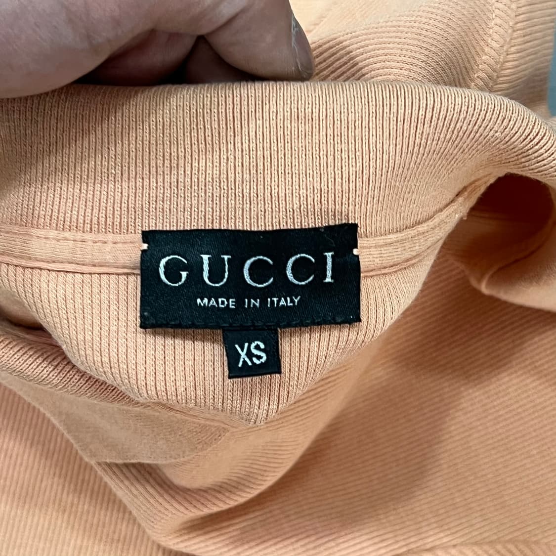  구찌 하프 슬리브 피케 티셔츠 +명품감정서 y16367 상품이미지6