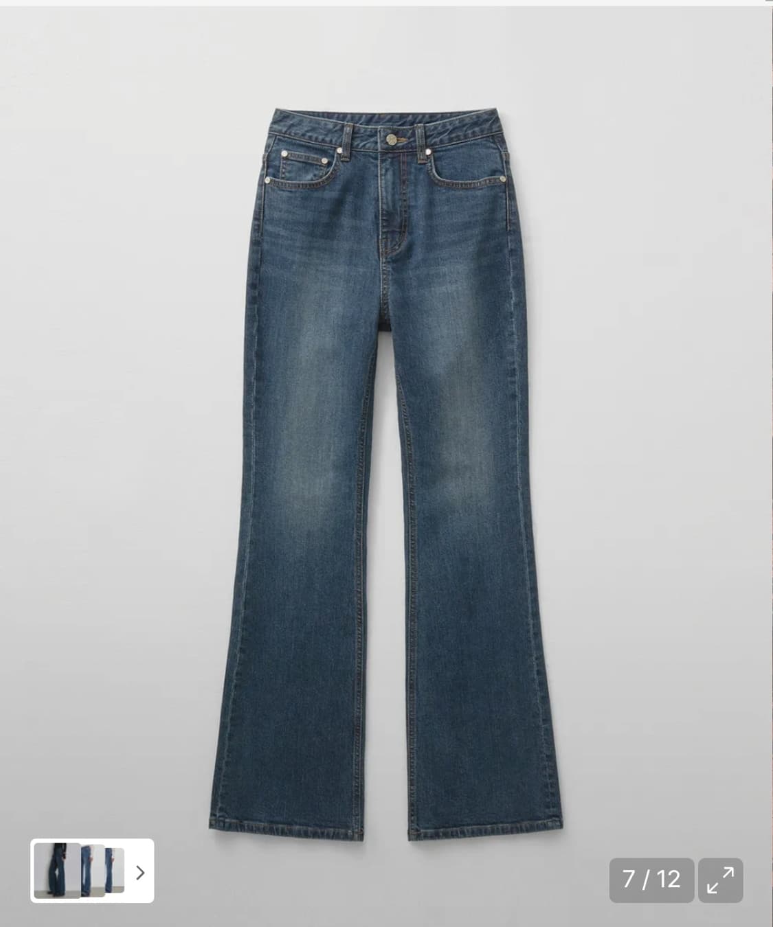 몽돌 부츠컷 데님 팬츠 상품이미지4