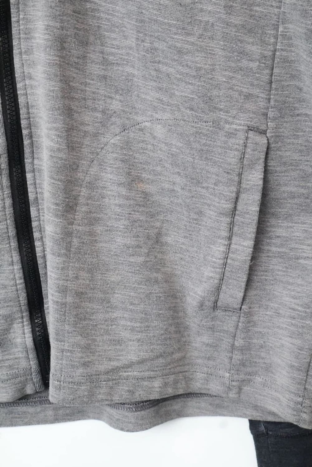 HAWK Raglan Zip Hoodie Gray Black 상품이미지7