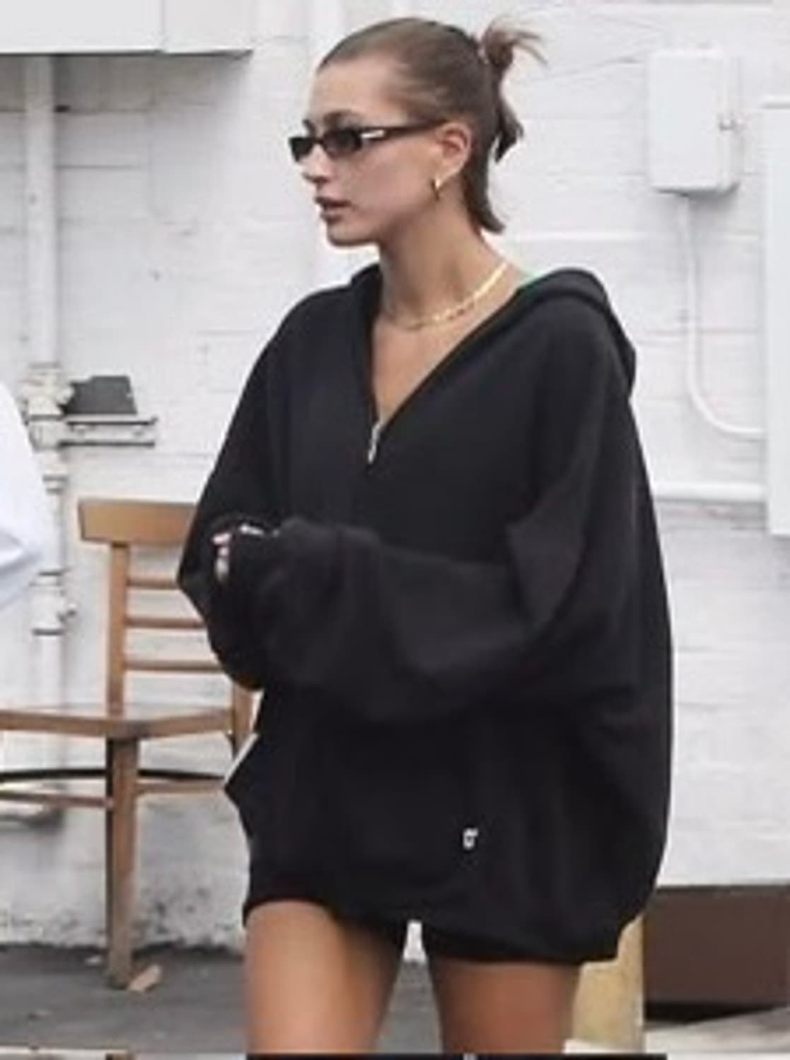 [L] 90s 빈티지 러셀 후드집업 블랙 상품이미지8