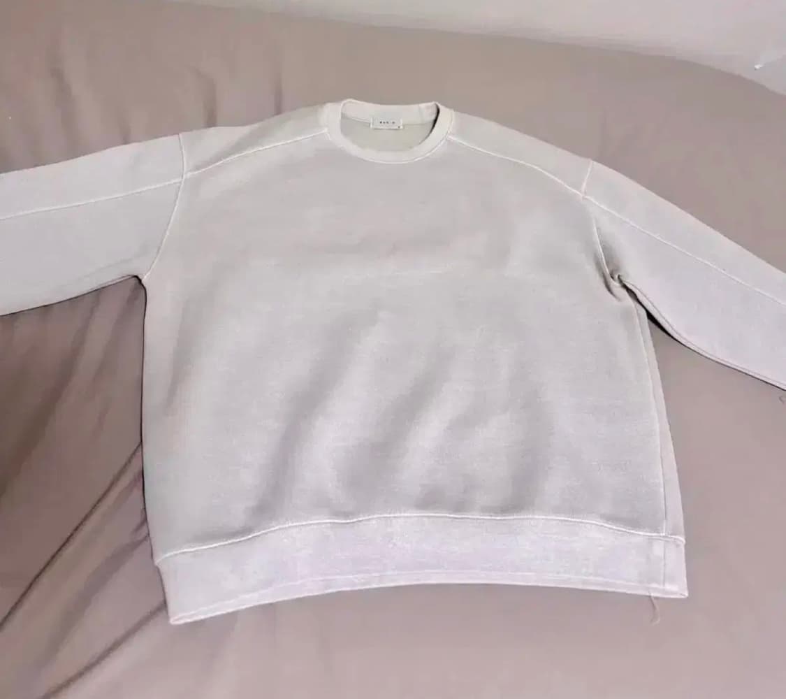 무드인사이드 피그먼트 헤비 스웨트 맨투맨 m 상품이미지3