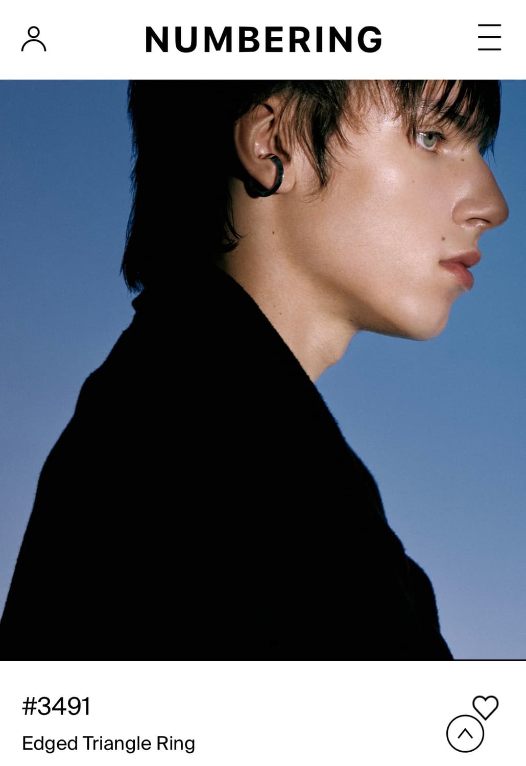 (새상품) 넘버링 3491 다이아실버링 13호 상품이미지4