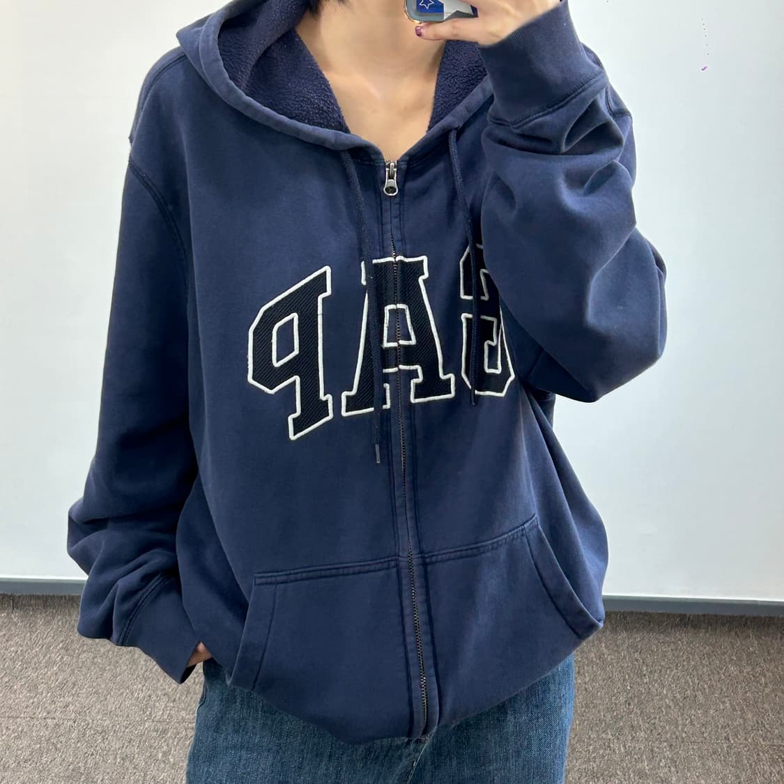 GAP 갭 네이비 후드집업  상품이미지2