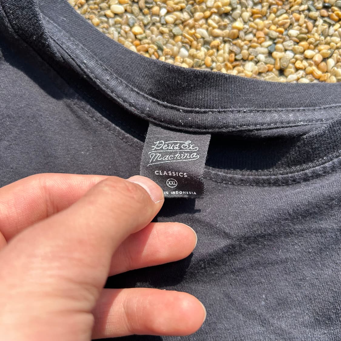 데우스 엑스 마키나 블랙 반팔티 상품이미지4