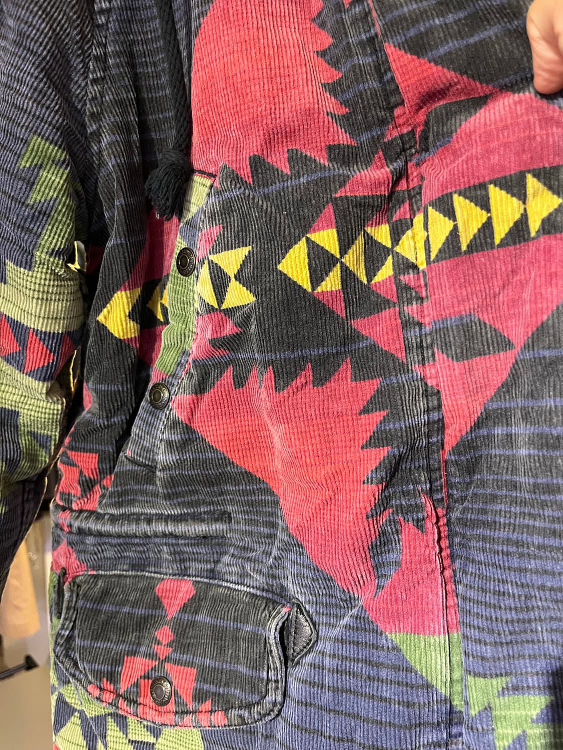 데님 앤 서플라이 랄프로렌 아즈텍 코듀로이 파카 상품이미지8