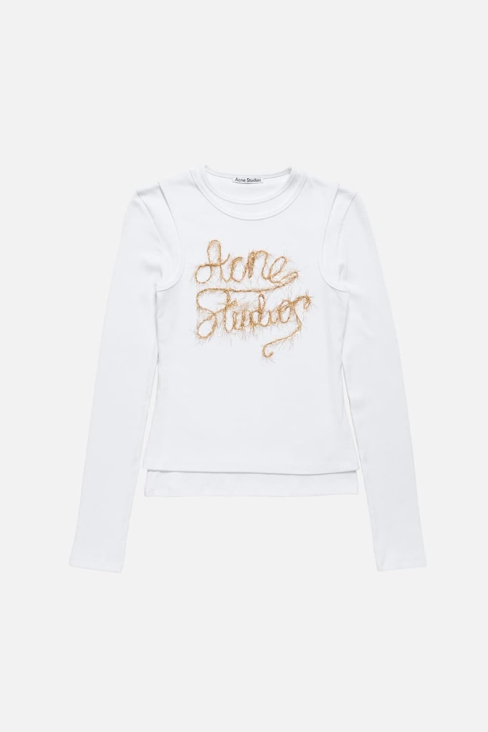 [S,M]아크네스튜디오 26ss 레이어드 로고 티셔츠 상품이미지5