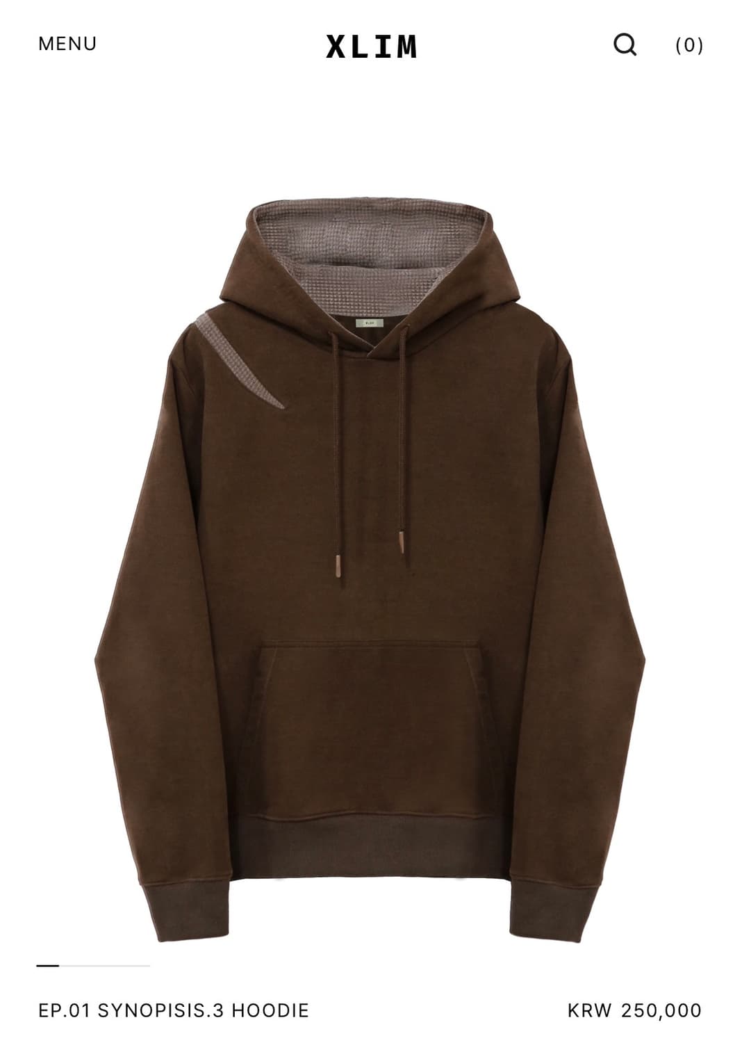 Xlim ep1 시놉시스3 후디 브라운 M 상품이미지1