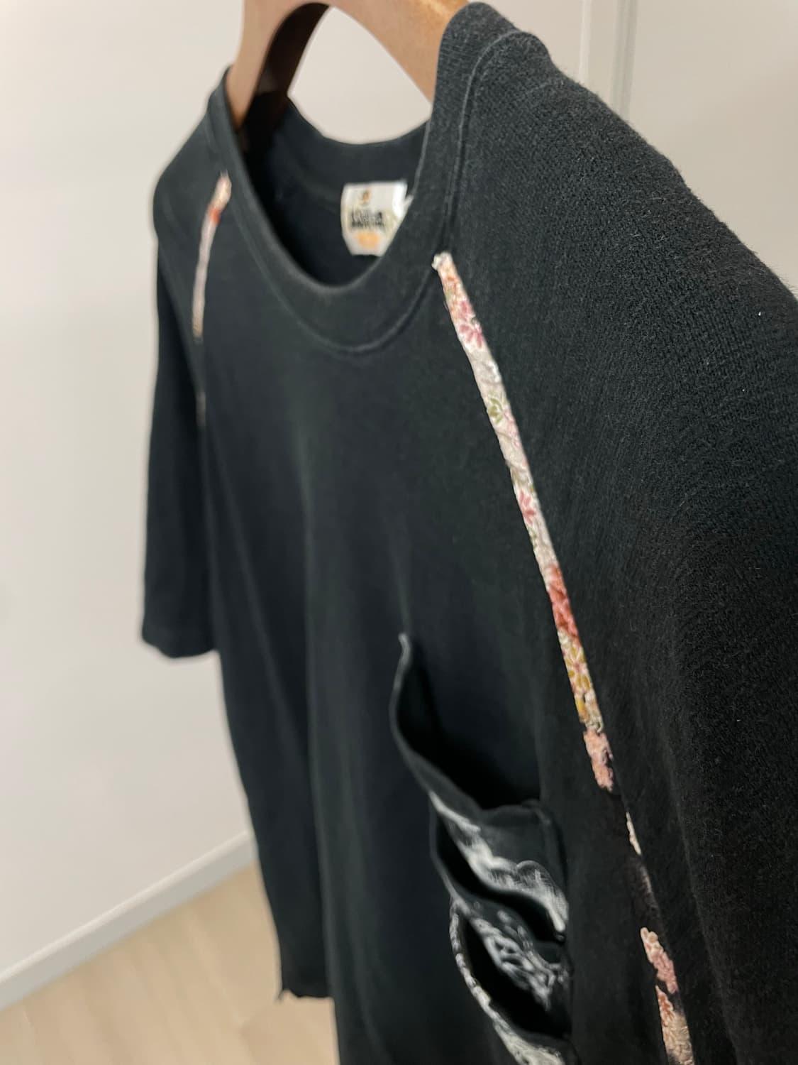 (XXL) 카라쿠리 타마시 오리엔탈 잉어 반팔티 상품이미지8